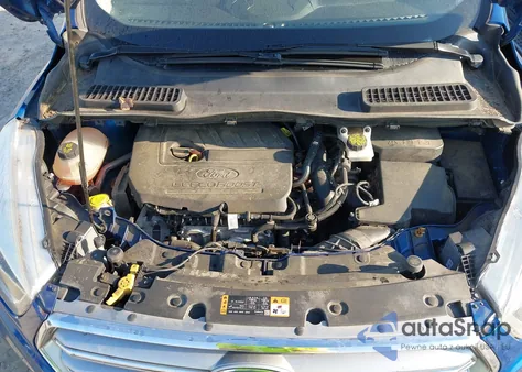 2017 Ford Escape Titanium from USA, damaged, VIN 1FMCU0JD2HUA91999